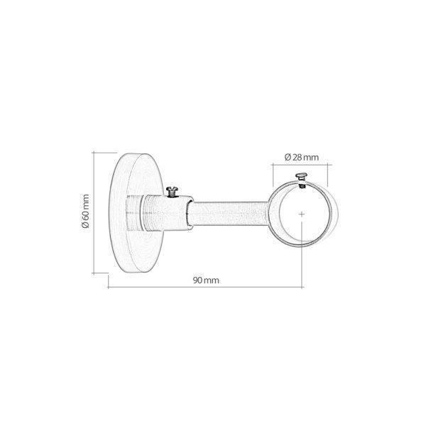 Bracket Windsor 28mm - Image 3