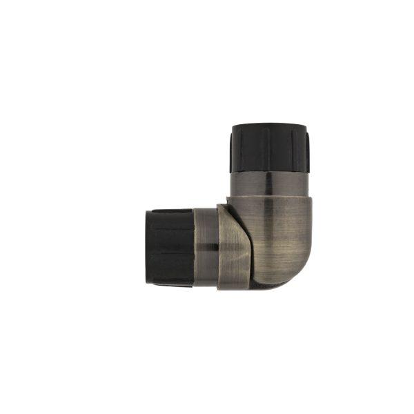 Corner connector bronze 28 mm